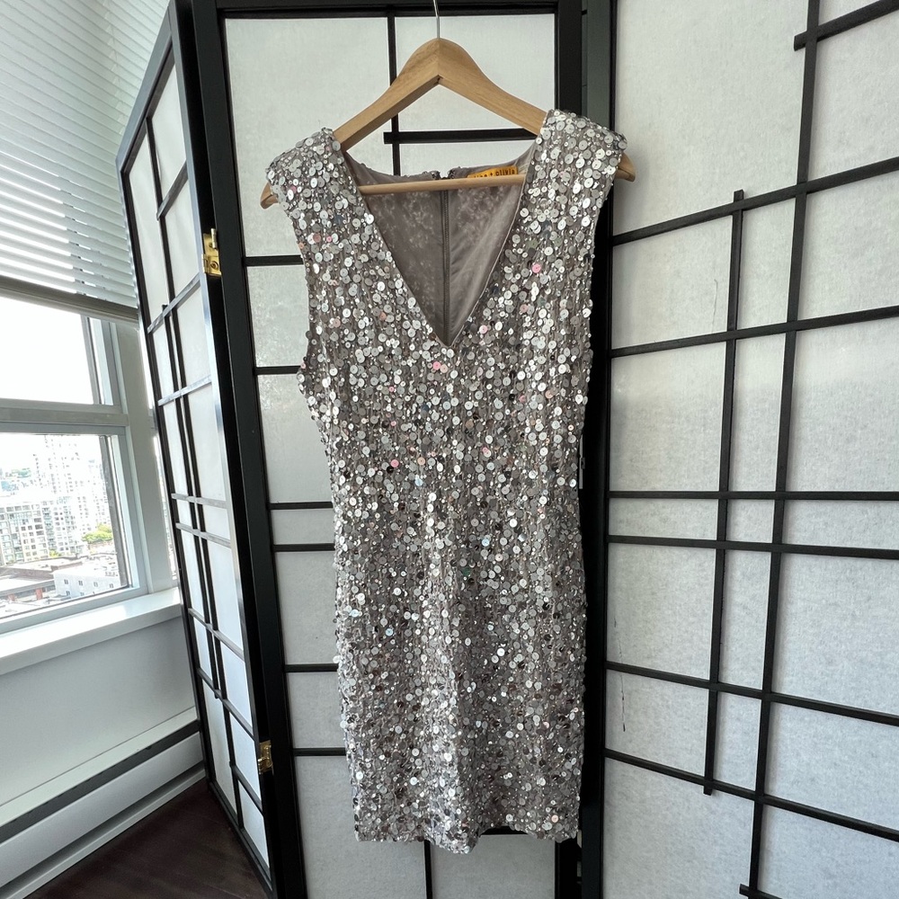 Alice+Olivia Sequined Dress